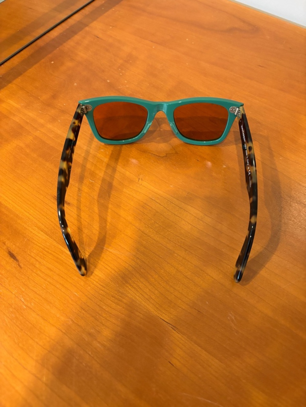 Ray-Ban Turquoise Wayfarer Sunglasses - Picture 4 of 5